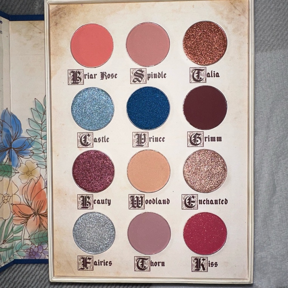 Storybook Cosmetic Fairy Tales eyeshadow palette